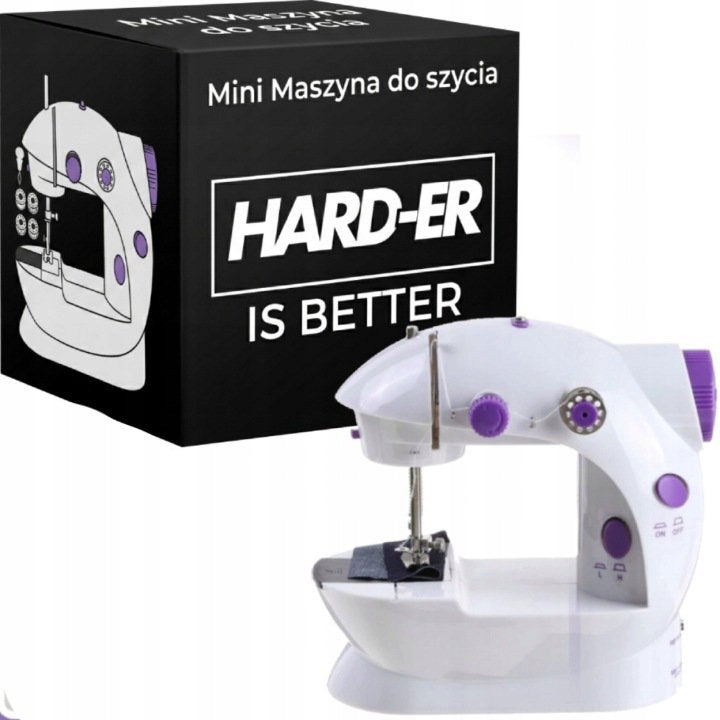 Mini Led Sewing Machine Portable 2 Modes + Akcesoria Hard-er