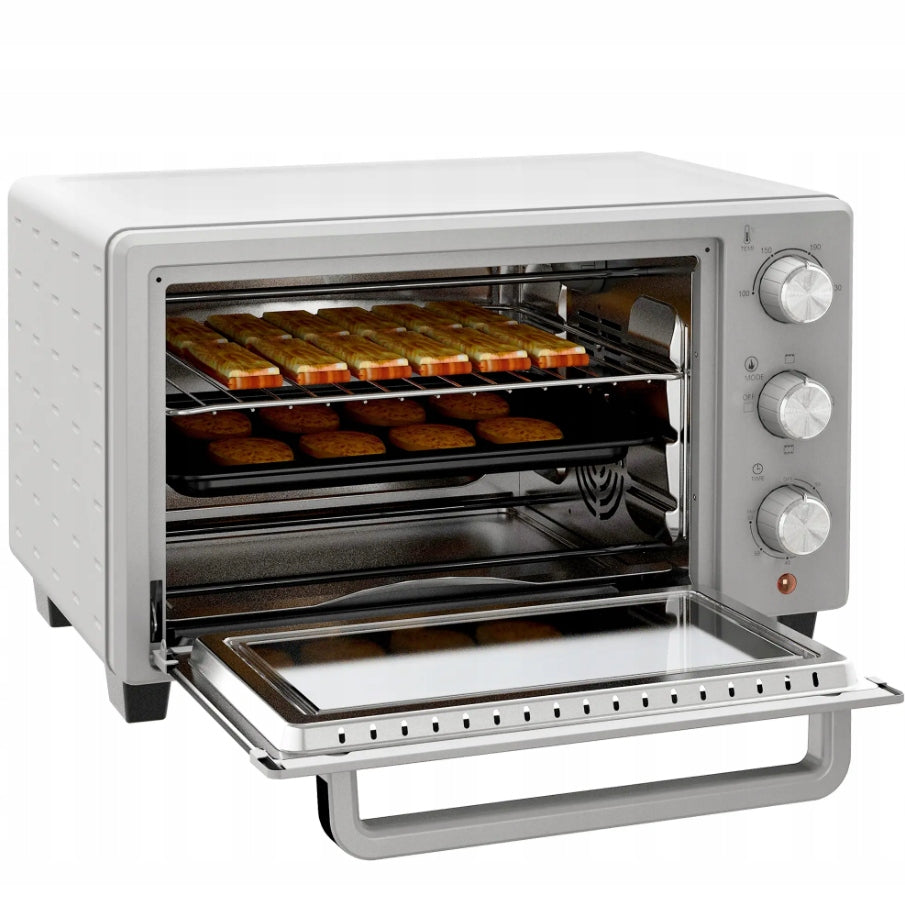Mini Oven 21L Hiking Oven Mobile Oven Silver Packaging status original