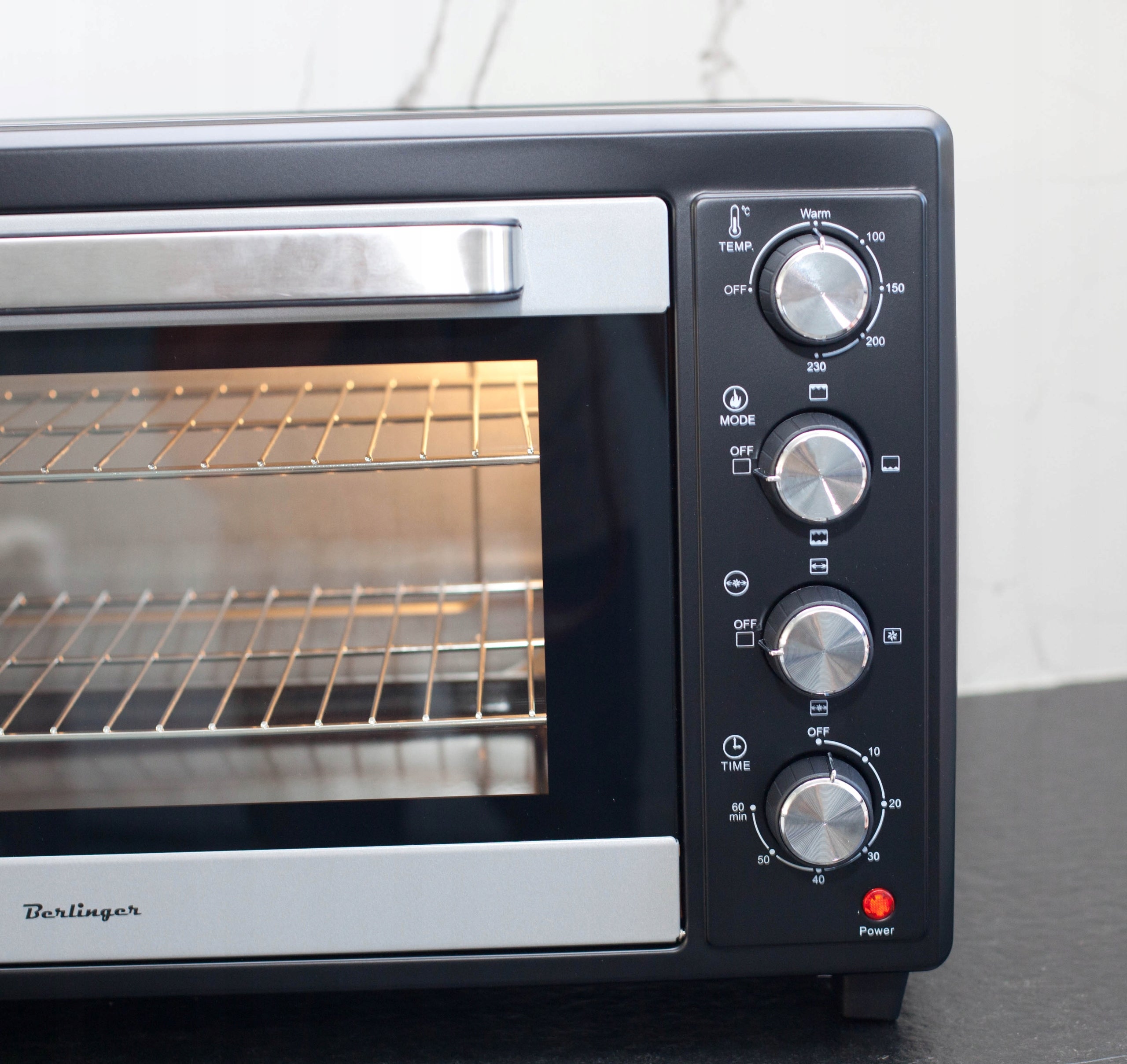 Mini Oven 48L Mushroom Dryer - Thermocouple Variety Light 2x Glass Packaging status original