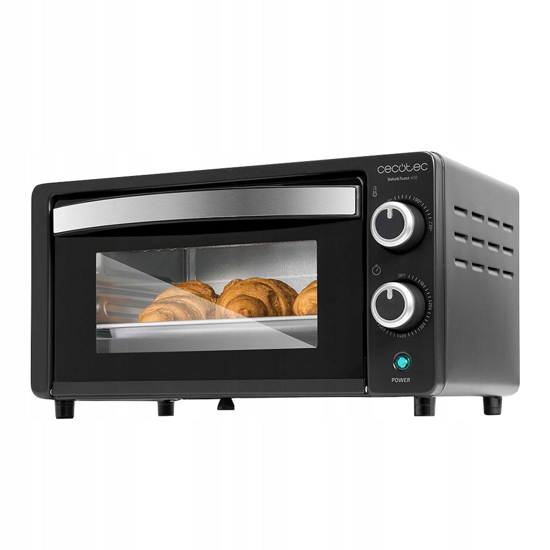 Mini Oven Cecotec Bake&Toast 1090 Black Freestanding Electric Corner