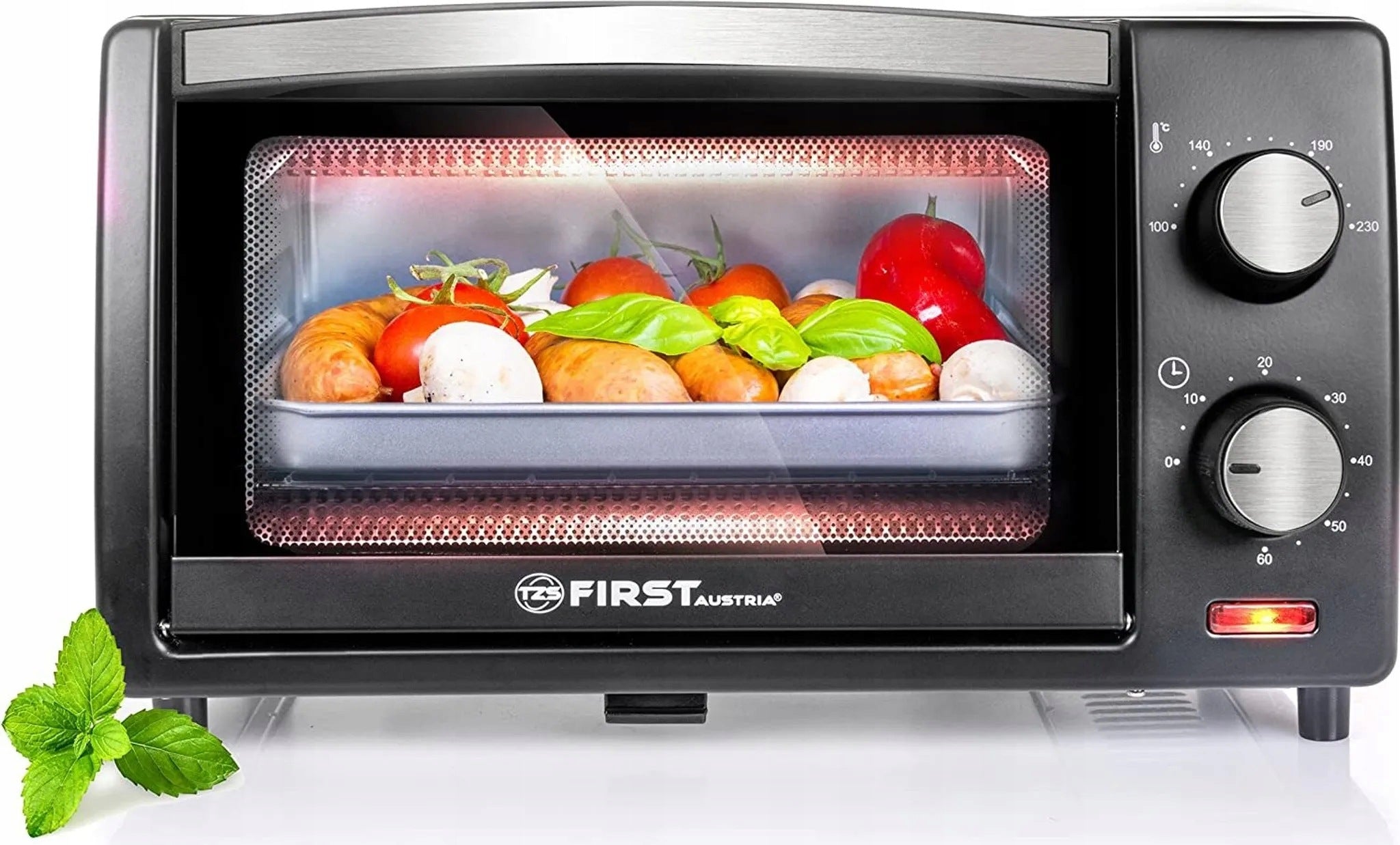 Mini Oven First Austria 10L Black 800W Manufacturer code FA-5041-2