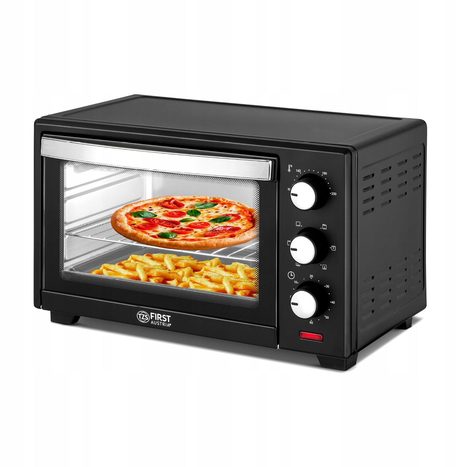 Mini Oven TZS First Austria FA-5042-2 Black 1380W With Thermocouple 20L