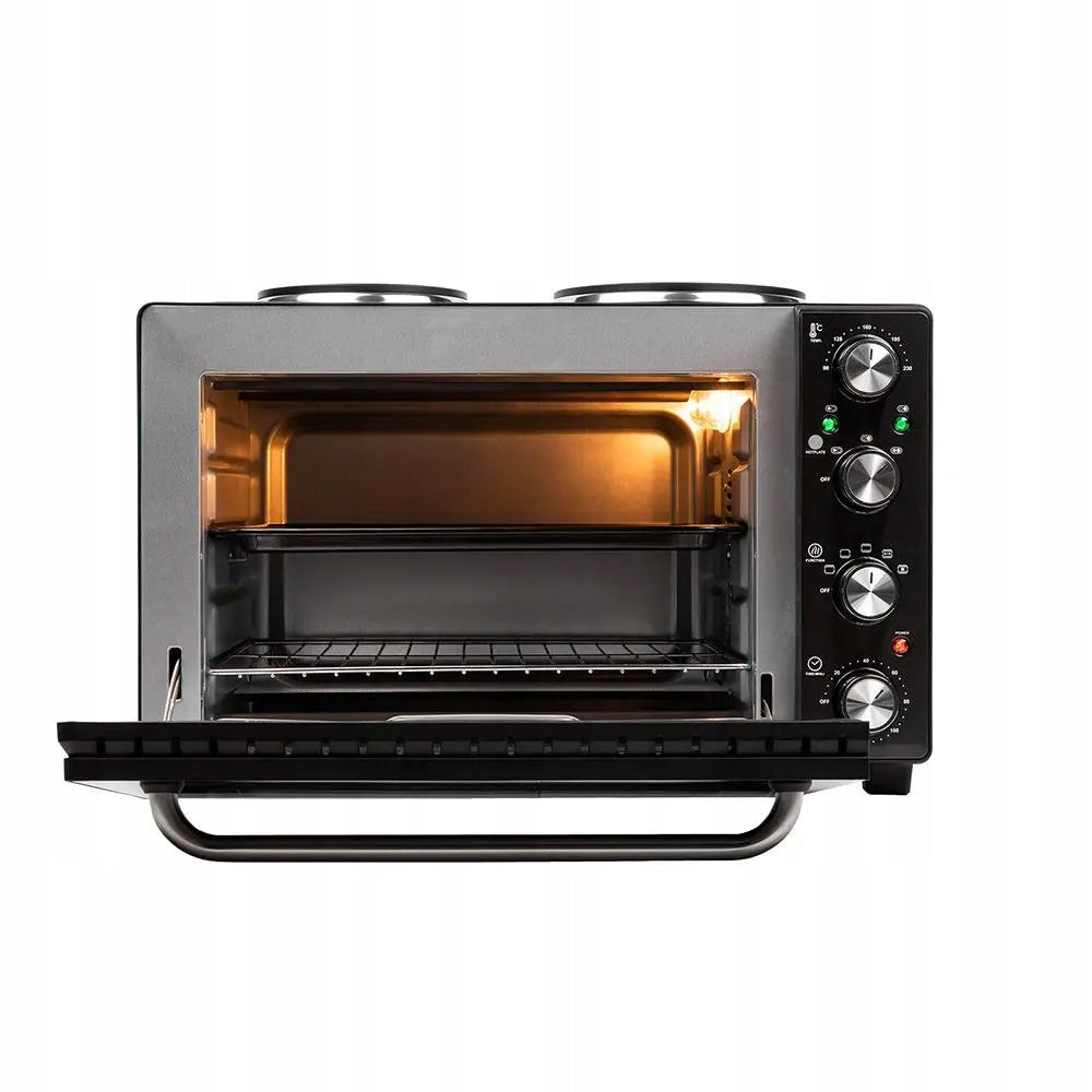 Mini Oven Vesta EEO01 35L 2 electric burners Pizza stone Roast Manufacturer code EEO01