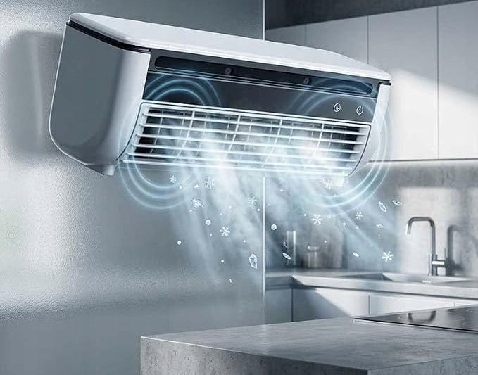Mini Portable Plus Wall Mounted Air Conditioner DrillFree Cordless Wall Manufacturer code yanhaiying