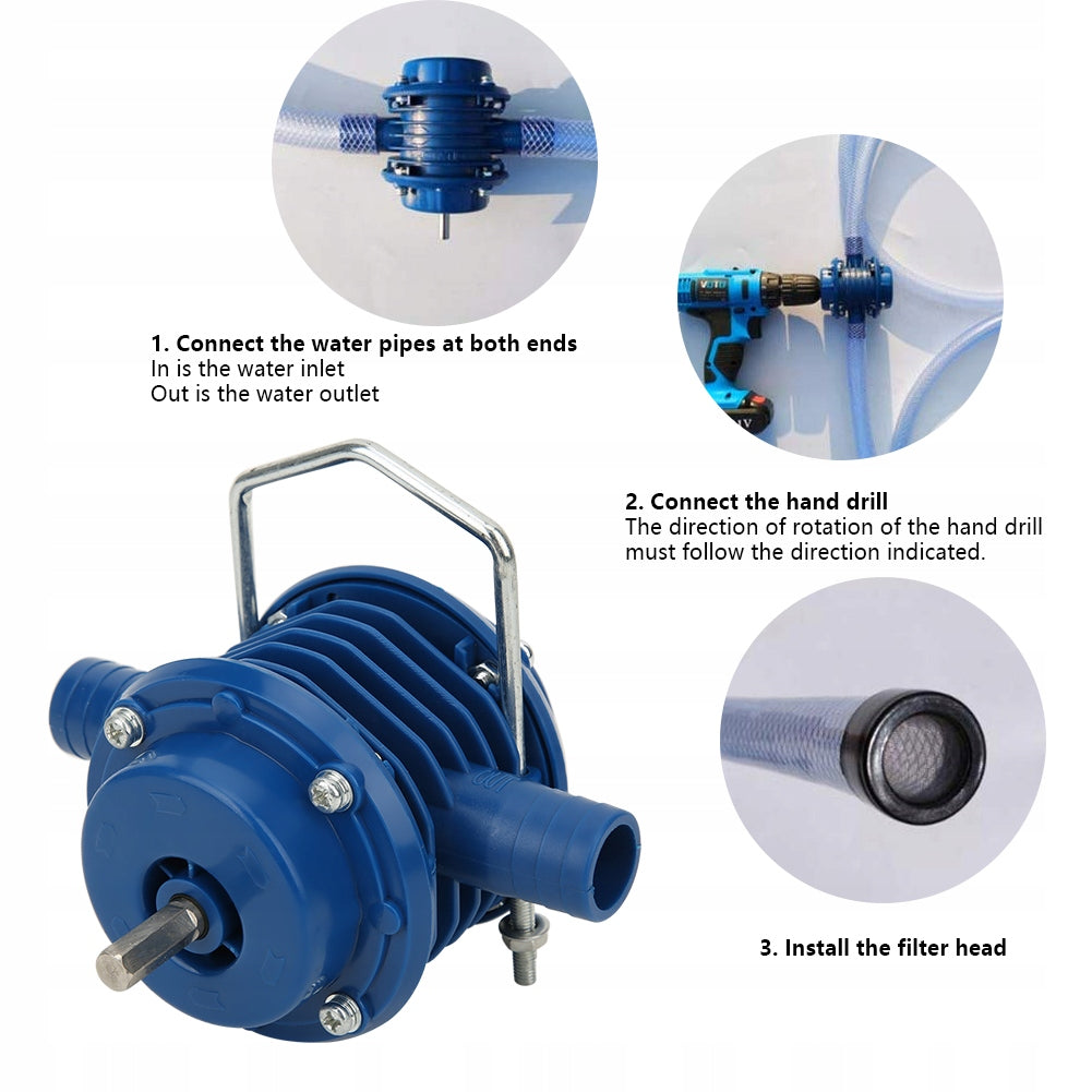 Mini Portable Self-priming Centrifugal Pump Pump capacity l/h Ponad 5000 l/h