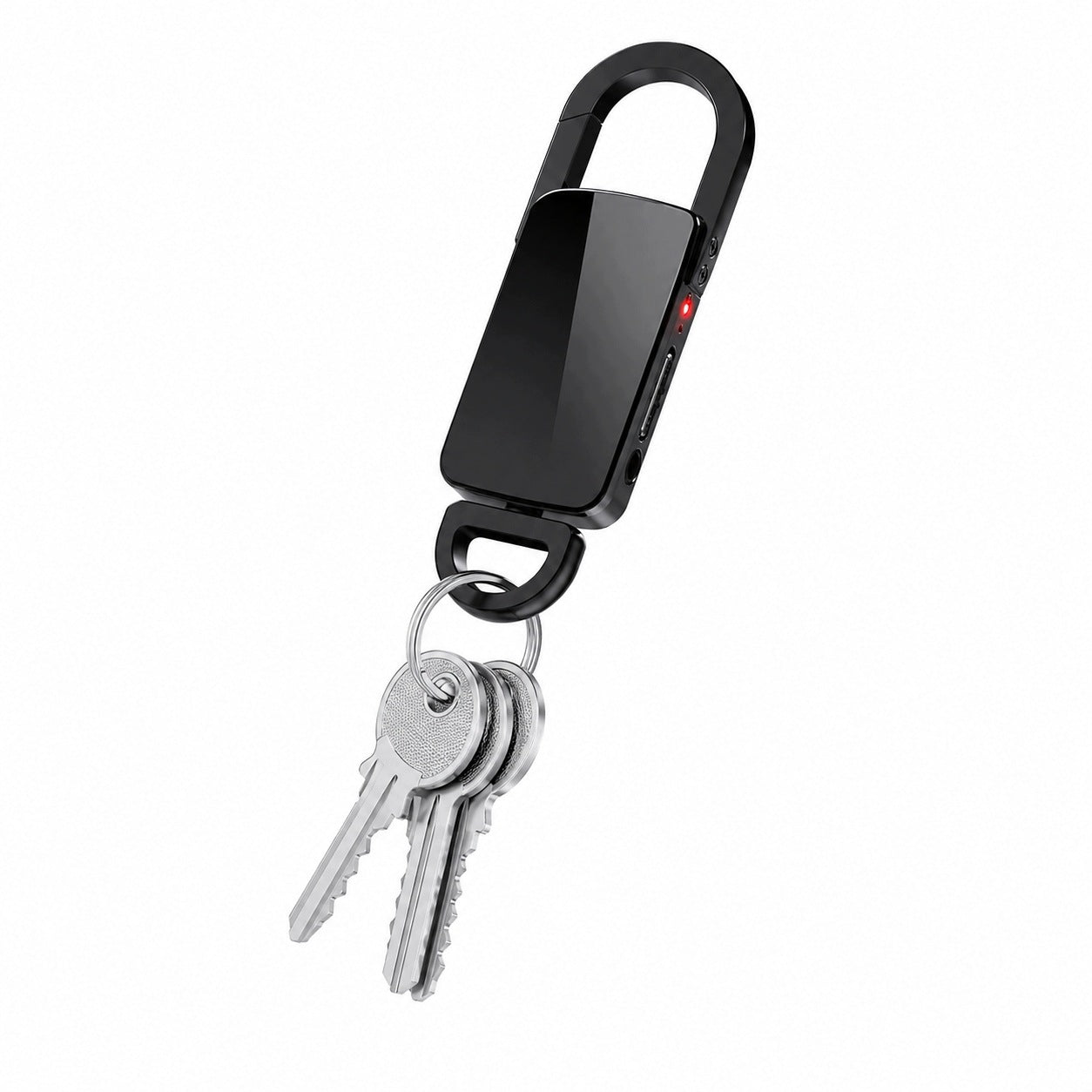 Mini Spy Voice Recorder 16GB Eavesdropping Voice Detection Metal OTG Keychain Packaging status original