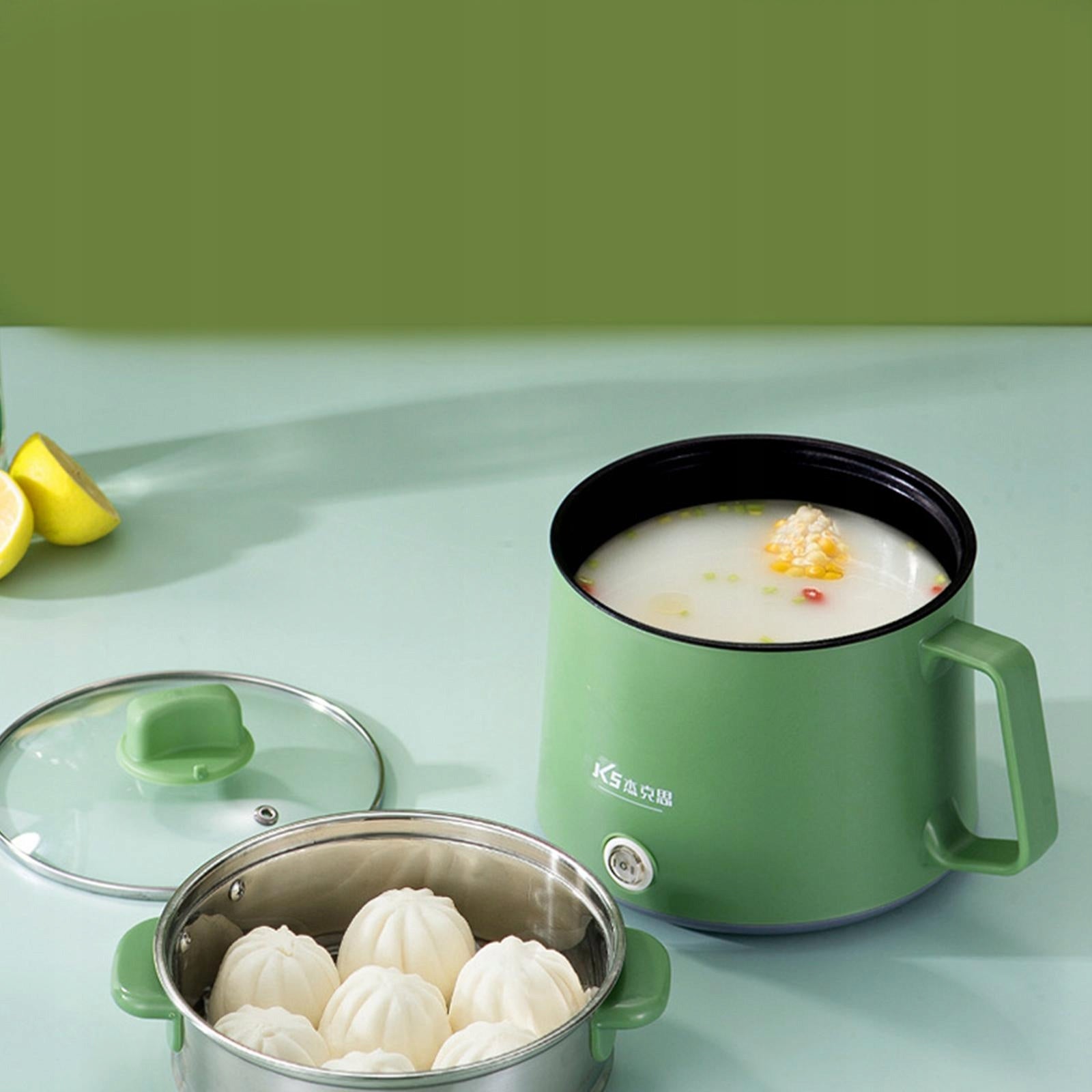 Mini Steamer Hot Pot Non Stick Pan for Frying, Boiling, stainless liner Packaging status original