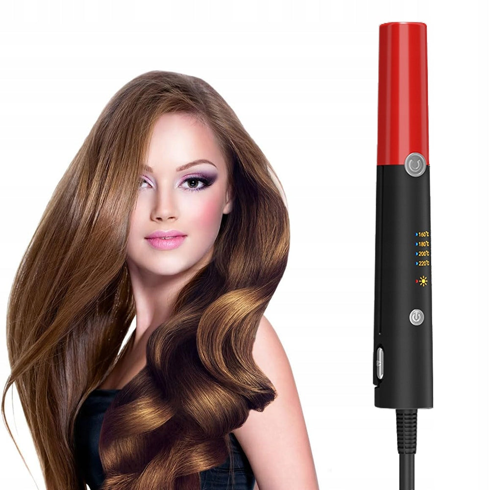 Mini Straightener And Curler 2 In 1 – Travel With 4 Temperature Settings