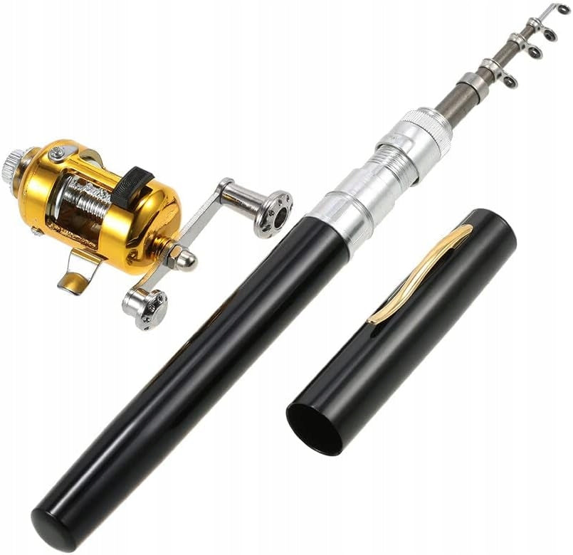 Mini Telescopic Float Fishing Rod for Children Detachable Tourist Children