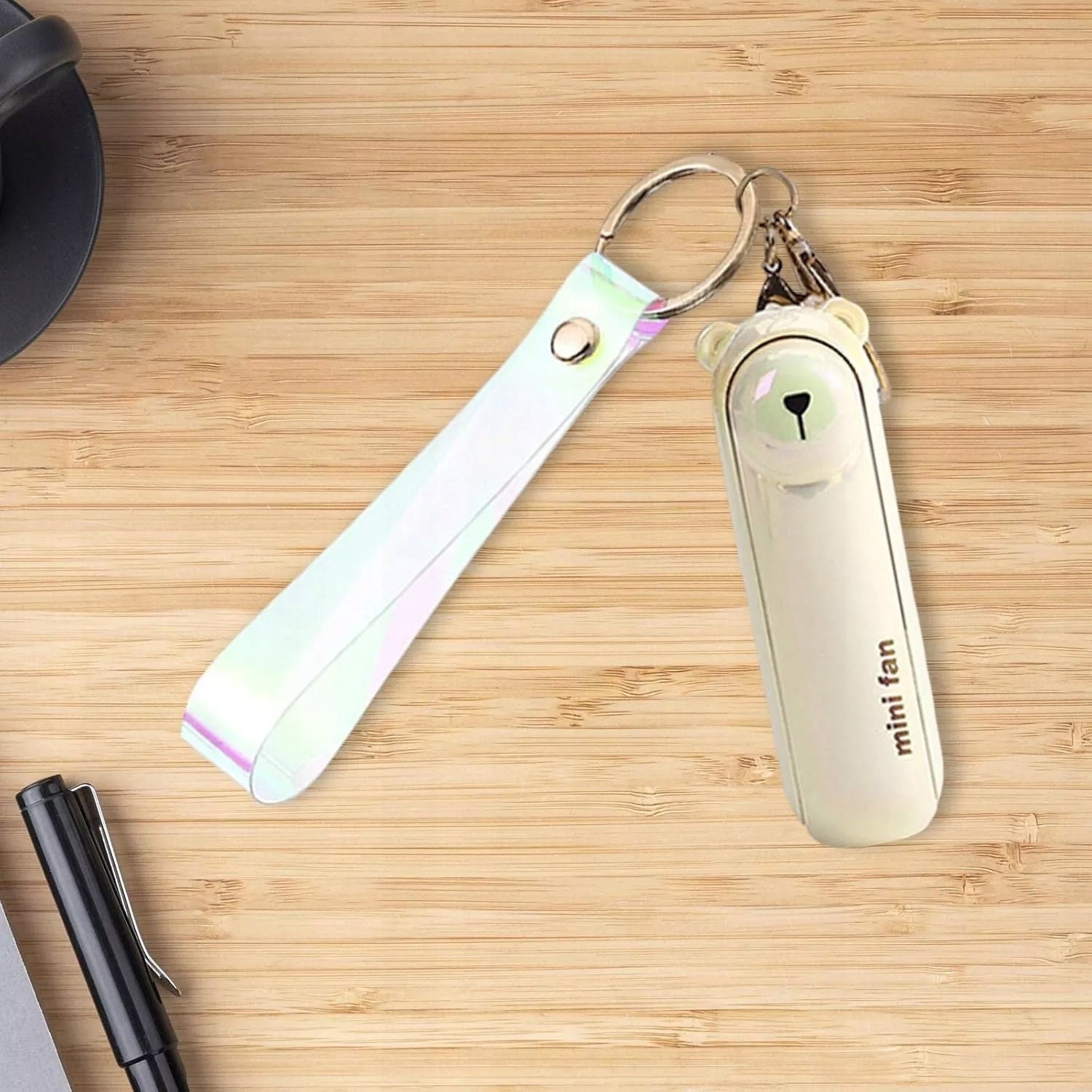 Mini USB Fan Portable 3 Gears Foldable Pocket Bear Brand Luxma