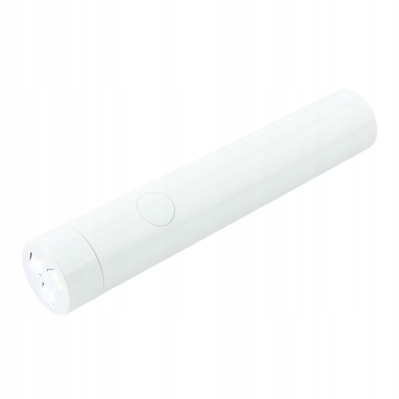 *Mini UV Gel Nail Polish Lamp Torch USB Charging 0.7x4.2inch White