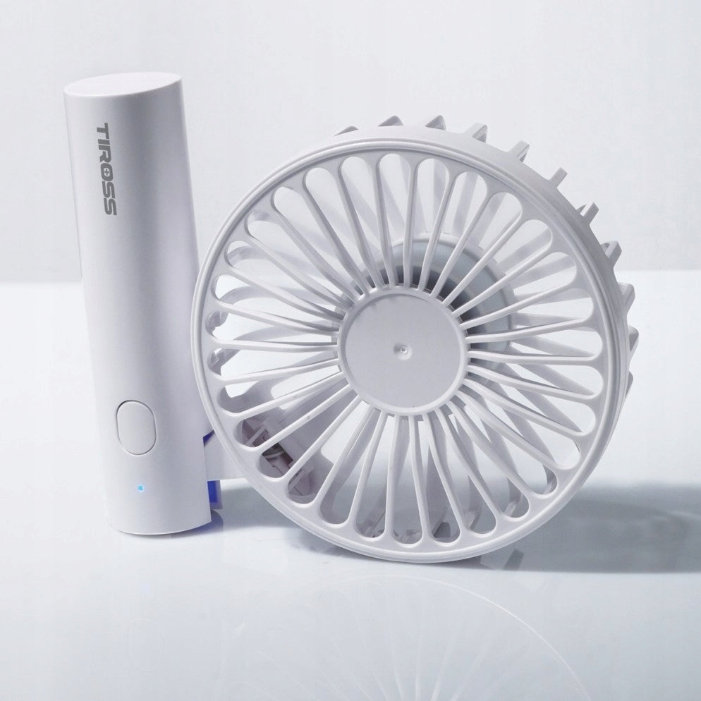 Mini WINDMILL HANDHELD FAN FOLDABLE QUIET DESK WIRELESS USB-C Packaging status original