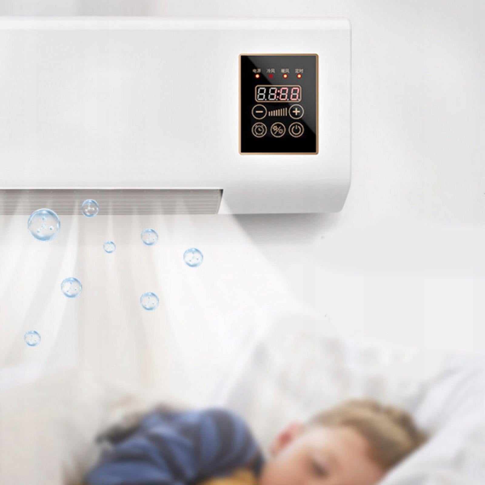 Mini Wall Air Conditioner Air Heating Cooling System Compact Summer Winter Medical device no