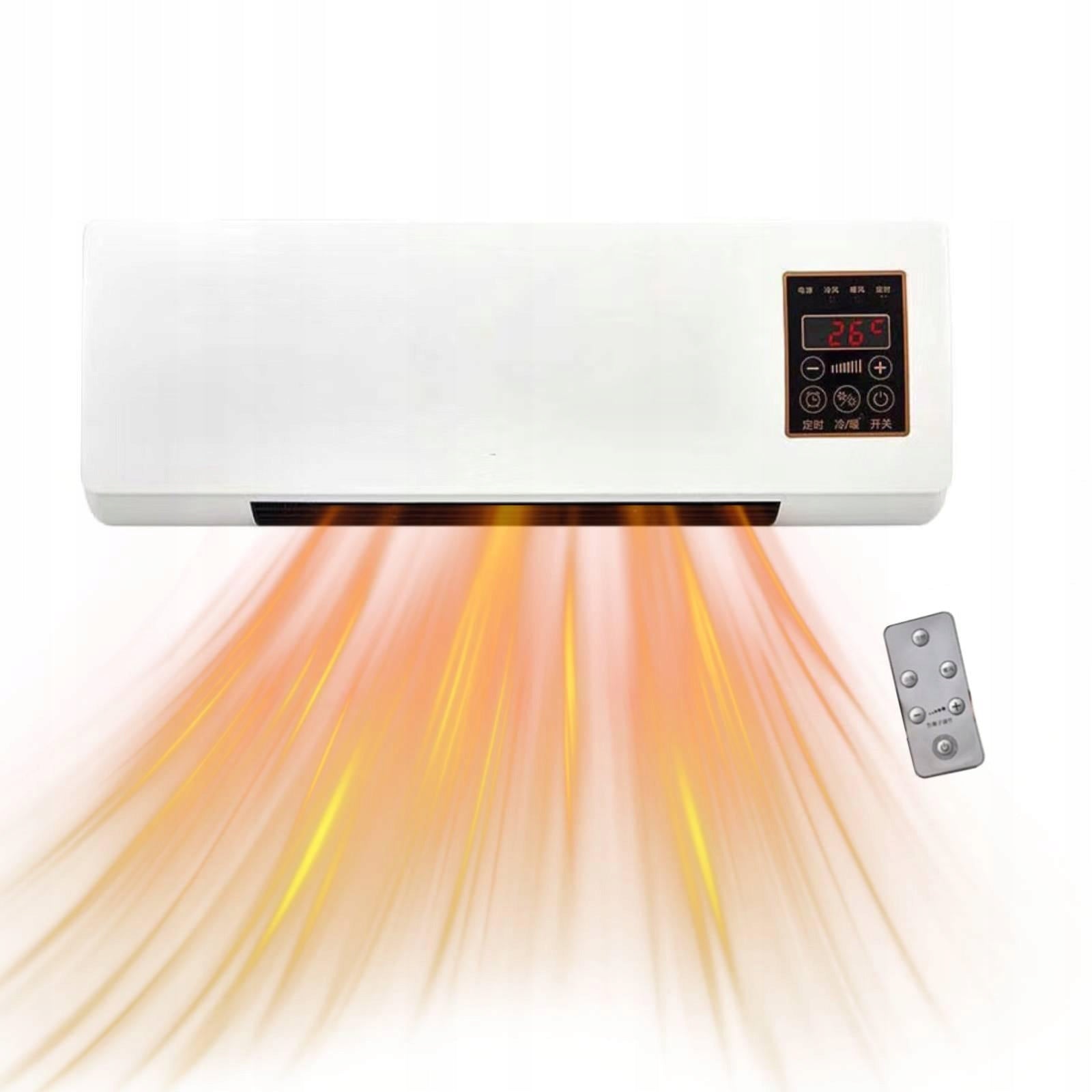 Mini Wall Air Conditioner Air Heating Cooling System Compact Summer Winter