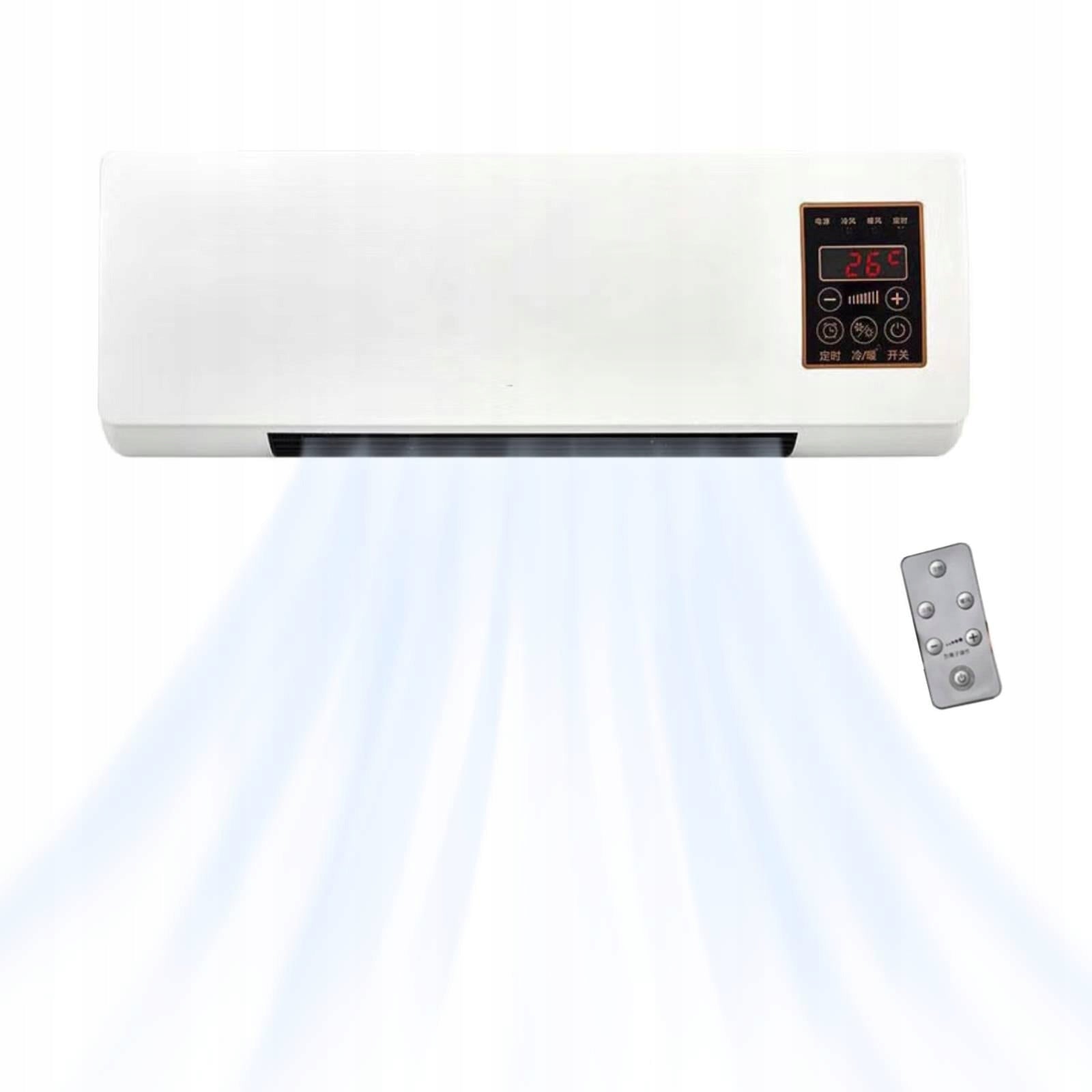 Mini Wall Conditioner Heating Cooling Device Compact Portable Air Cooler