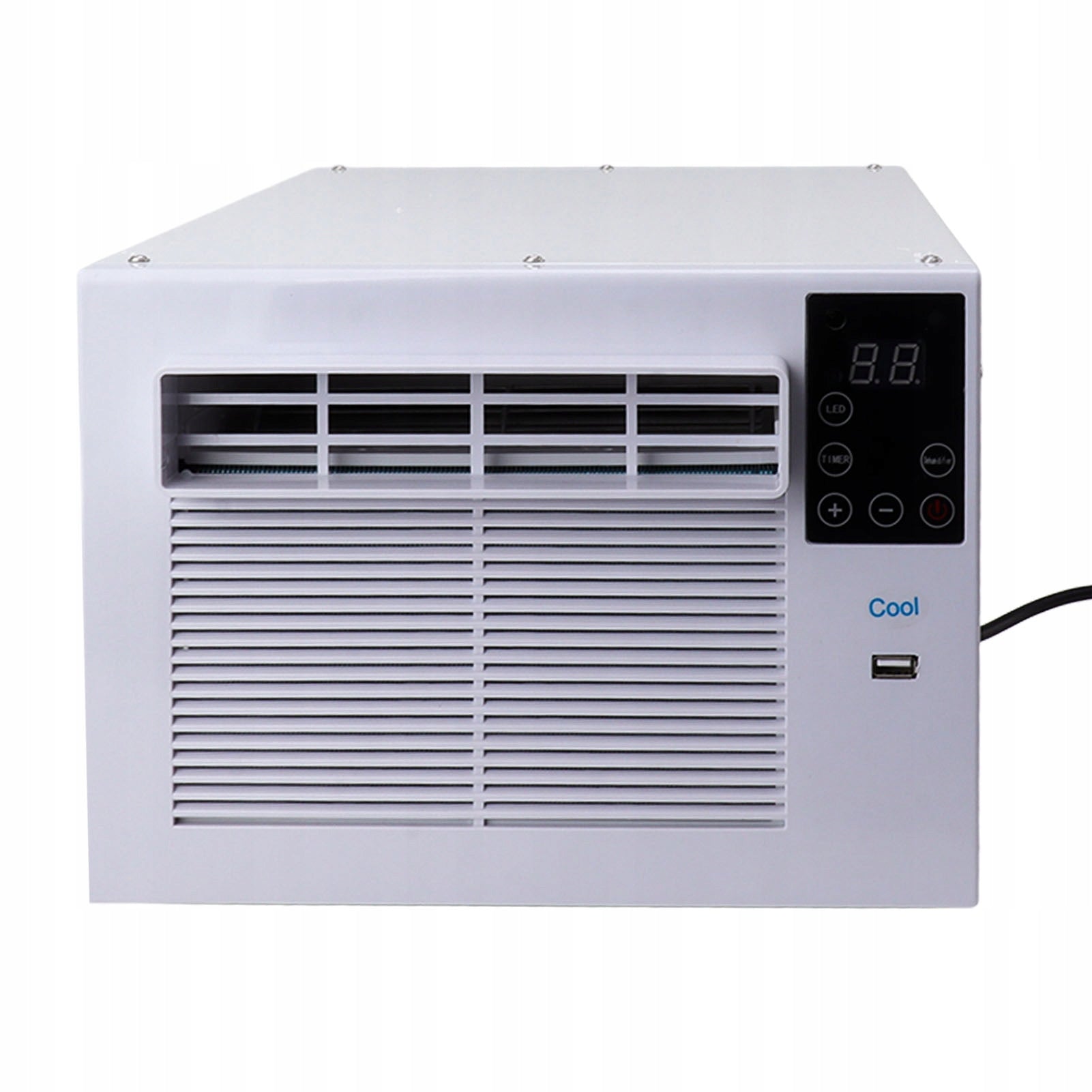 Mini air conditioner, mobile air conditioner with charging capability for rent
