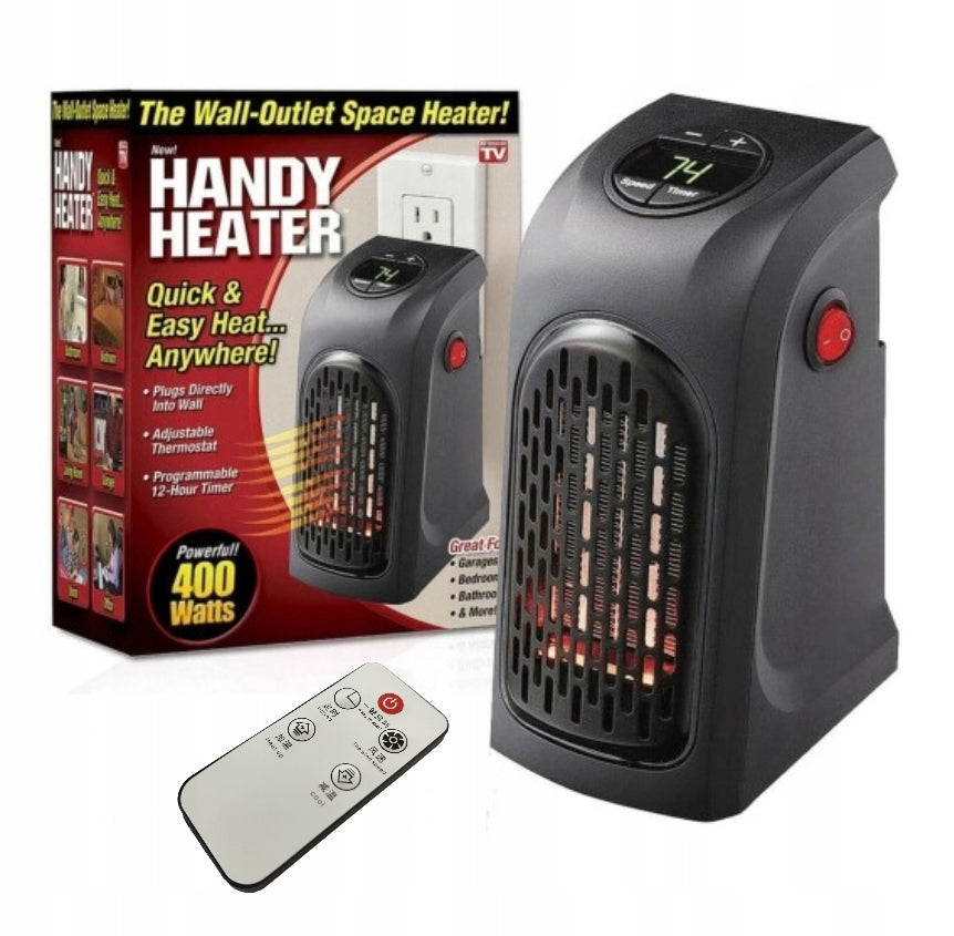 Mini electric heater HANDY HEATER 400w + remote control