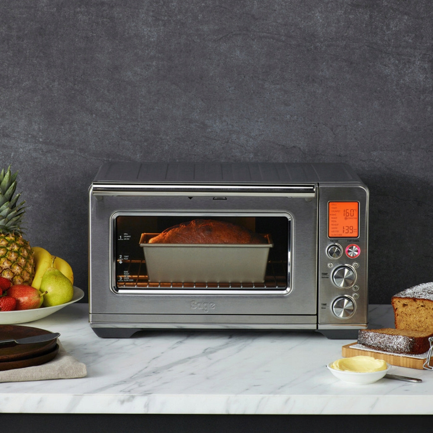 Mini electric oven Sage the Smart Oven SOV860BSS - silver Brand Sage