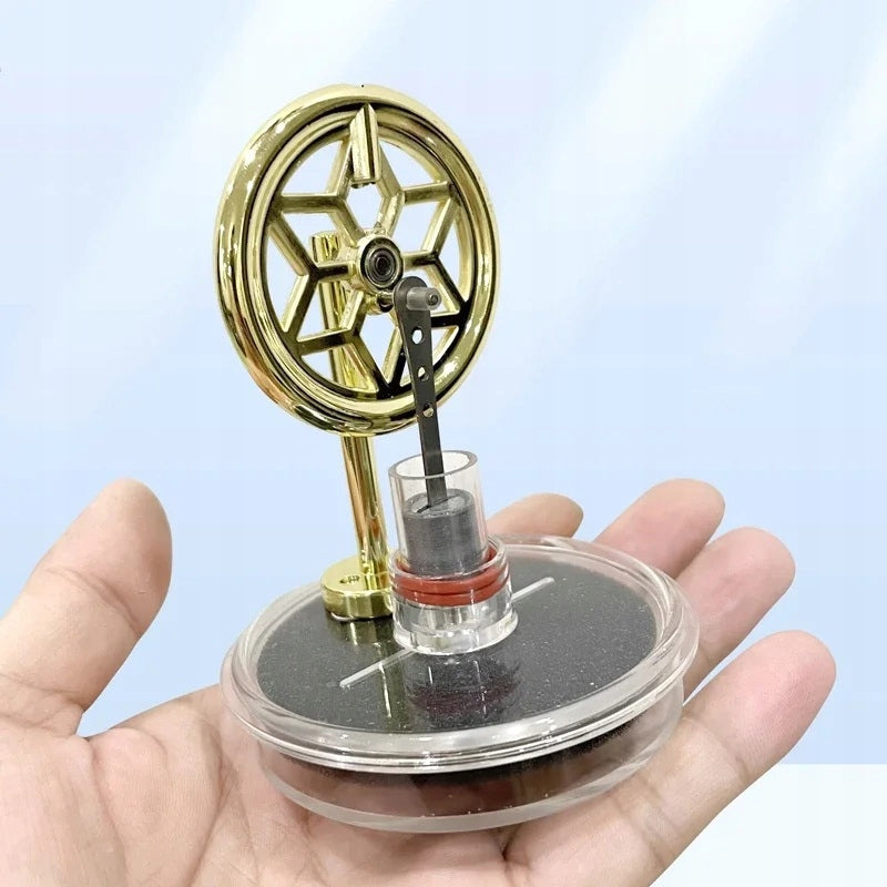 Mini model Stirling engine, experimental steam engine Manufacturer code Mini model silnik Stirlinga, silnik parowy