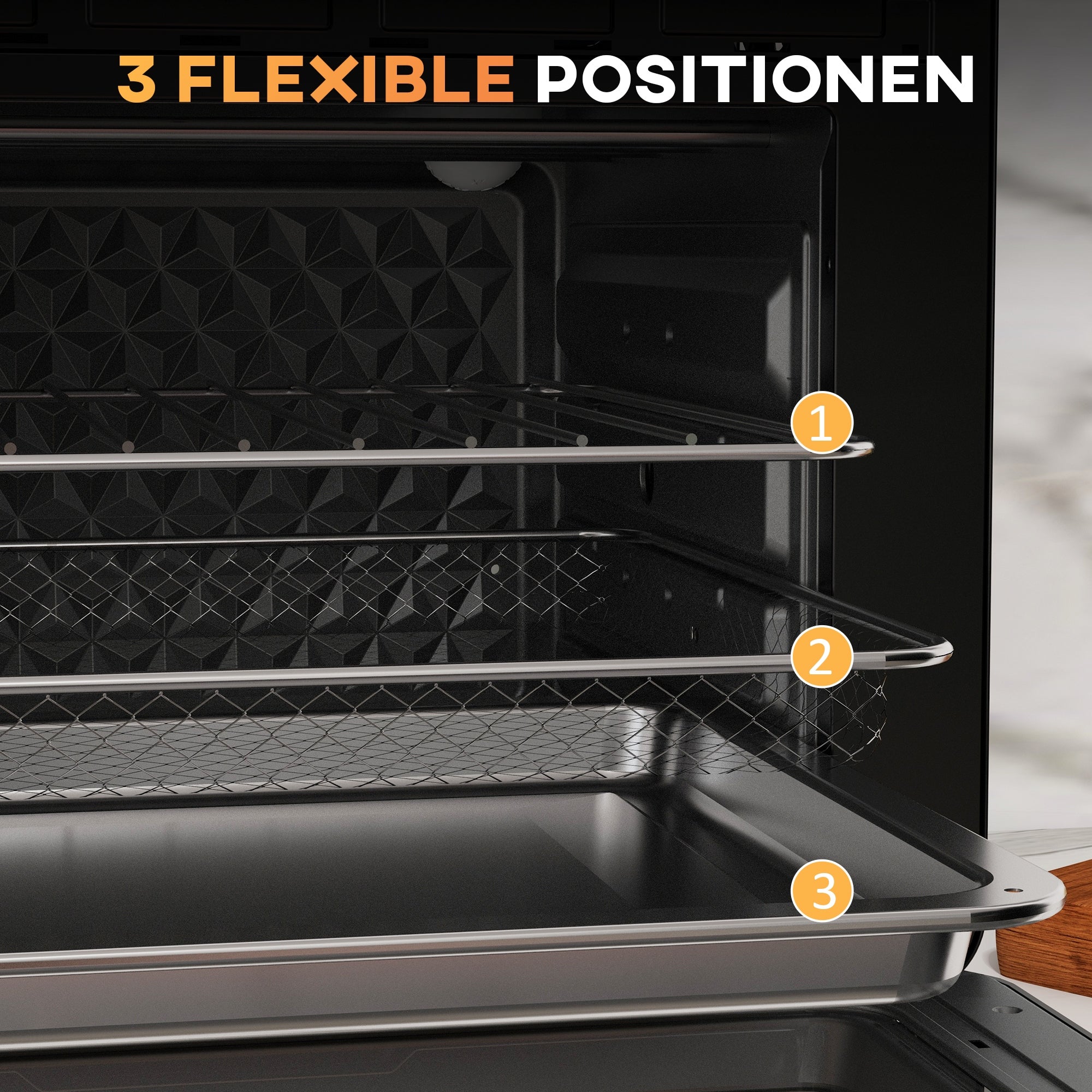 Mini oven Homcom 20 l black Packaging status original