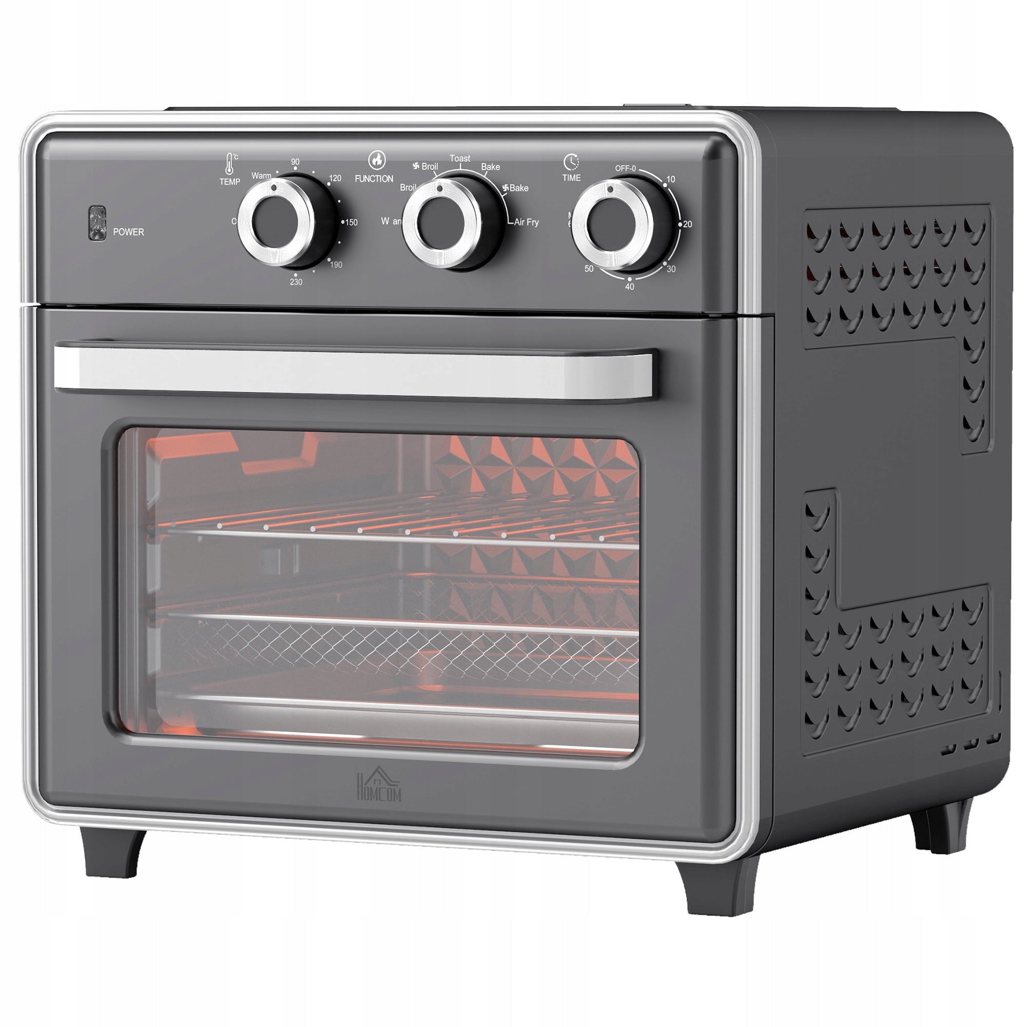 Mini oven Homcom 800-152V90GY 20 l silver/grey EAN (GTIN) 4255633582737