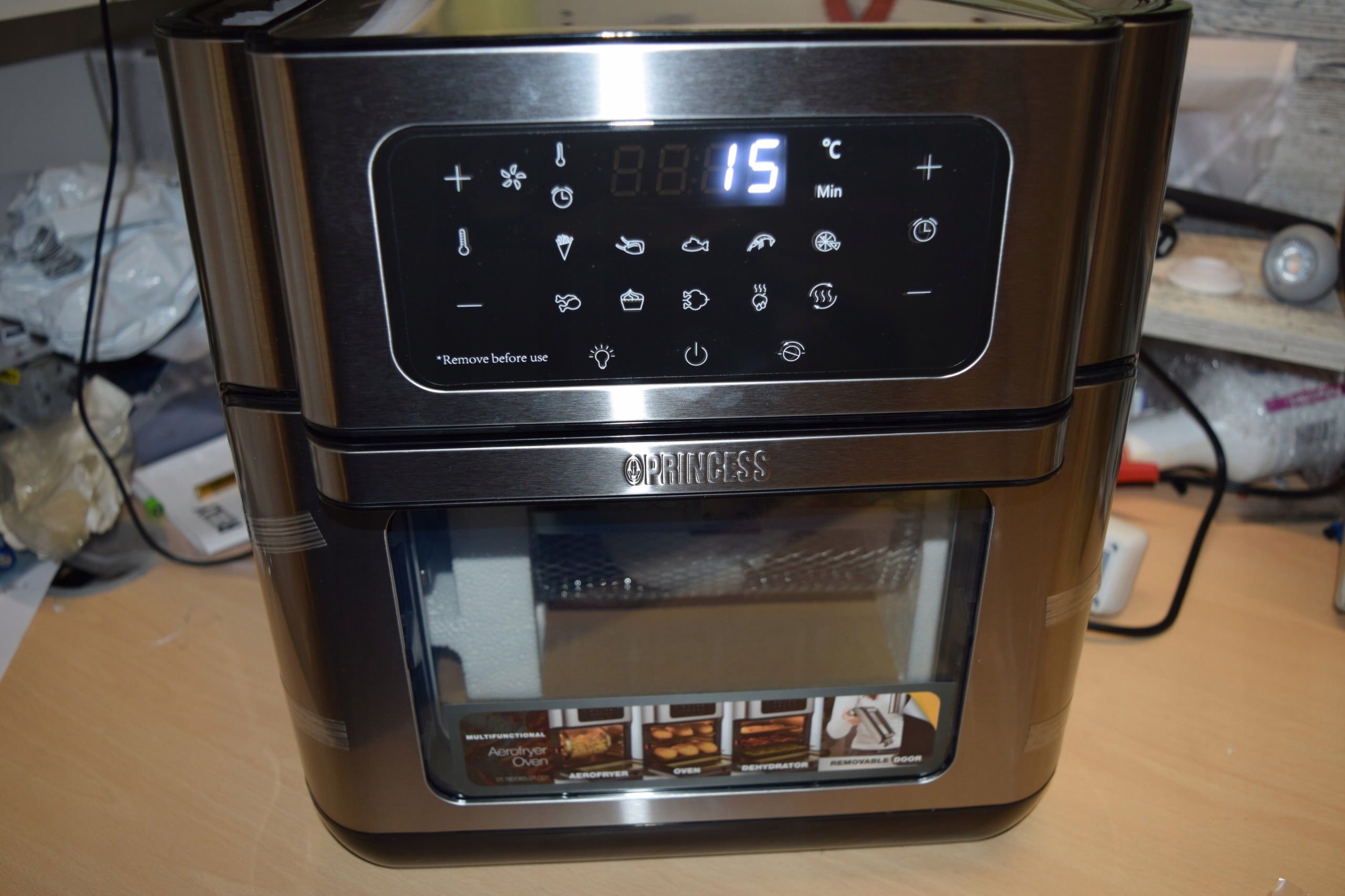 Mini oven Princess 182065 10 l silver/grey Manufacturer code 01.182065.01.001