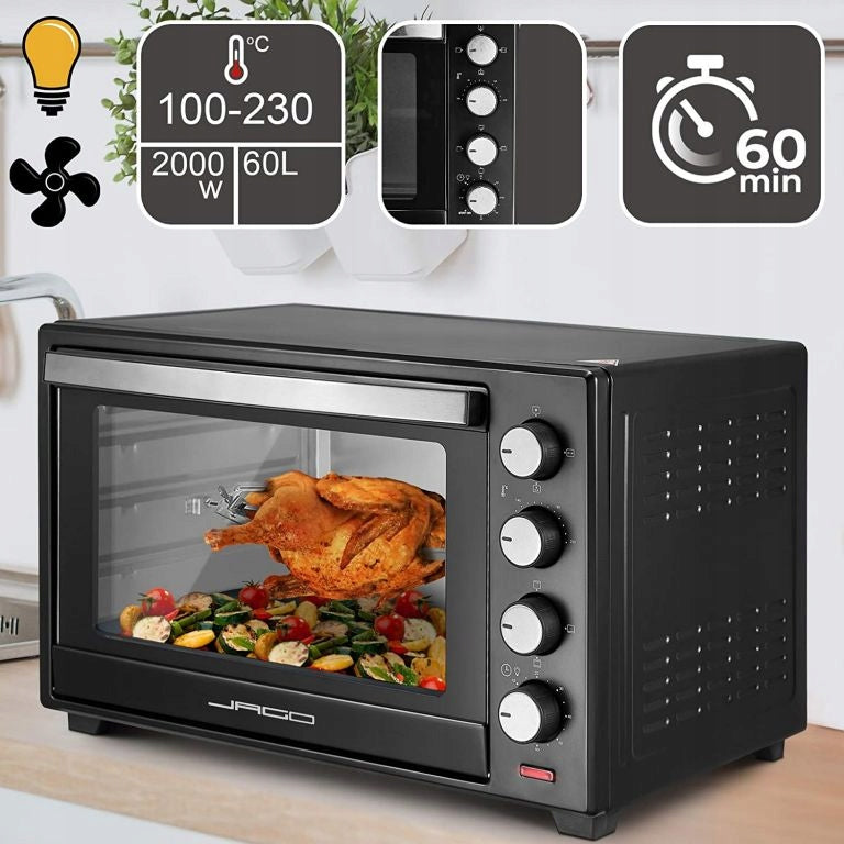 Mini oven with adjustable temperature, 62 x 41 x 40 cm, cz Packaging status original