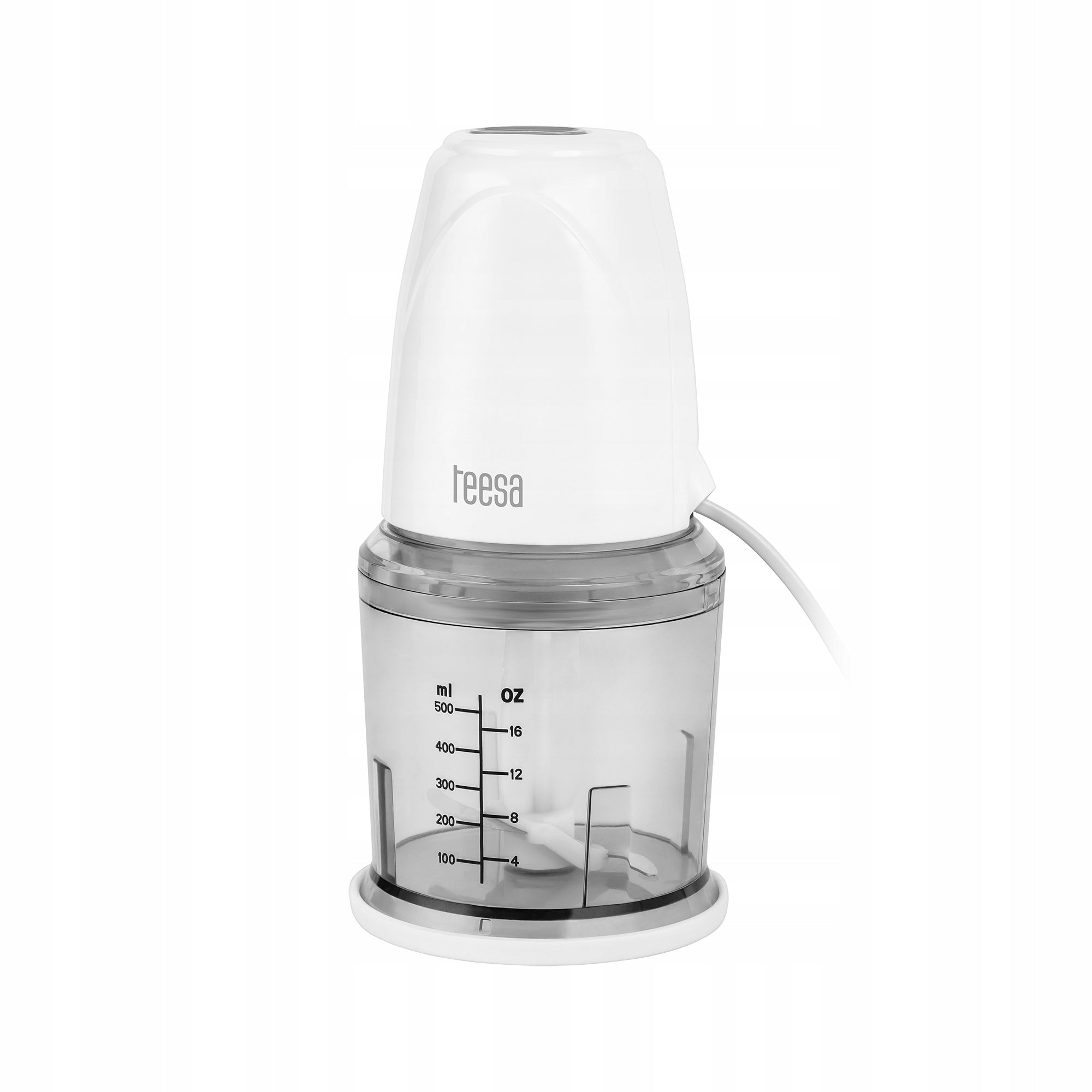 Mini shredder with container 500ml 260W, Teesa Brand Teesa