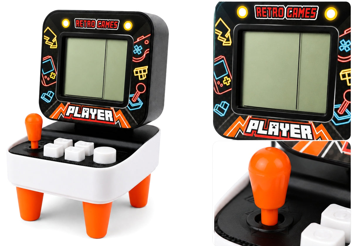 Mini slot retro electronic game 49 games 1676 levels Tetris