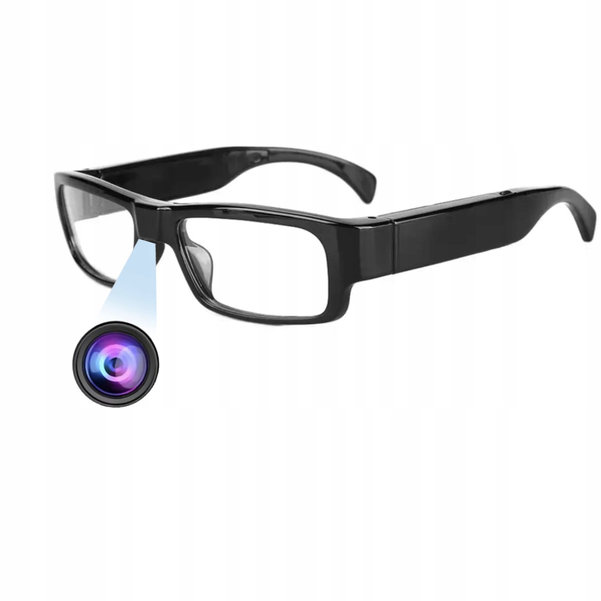 Mini spy camera hidden in glasses records to the card Packaging status original