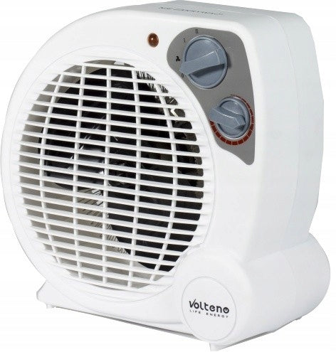 Mini standing fan white apron VOLTENO