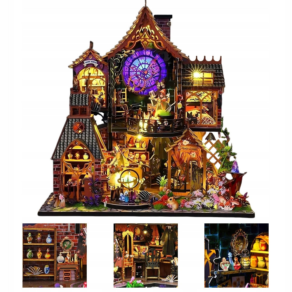 Miniature Fantasy DIY Folding House Gift For Teenagers Brand no brand