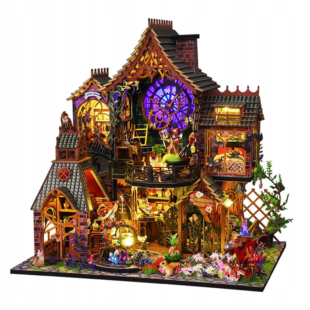 Miniature Fantasy DIY Folding House Gift For Teenagers Packaging status original