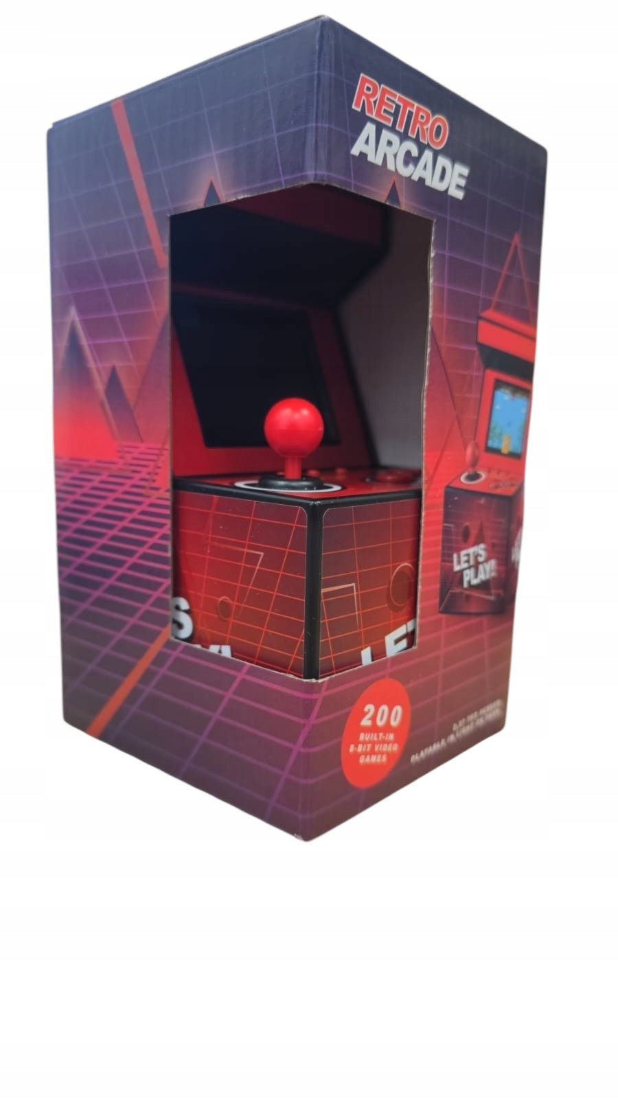Miniature retro slot machine 16 cm 200 games red Brand Cardsplitter