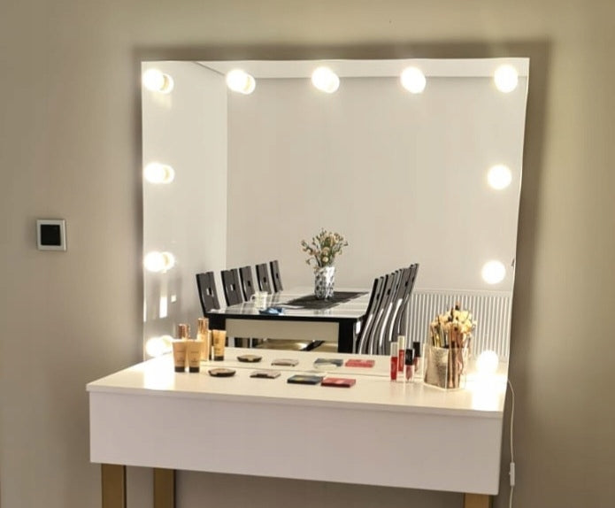 Mirror 100x80 for makeup make up Hollywood