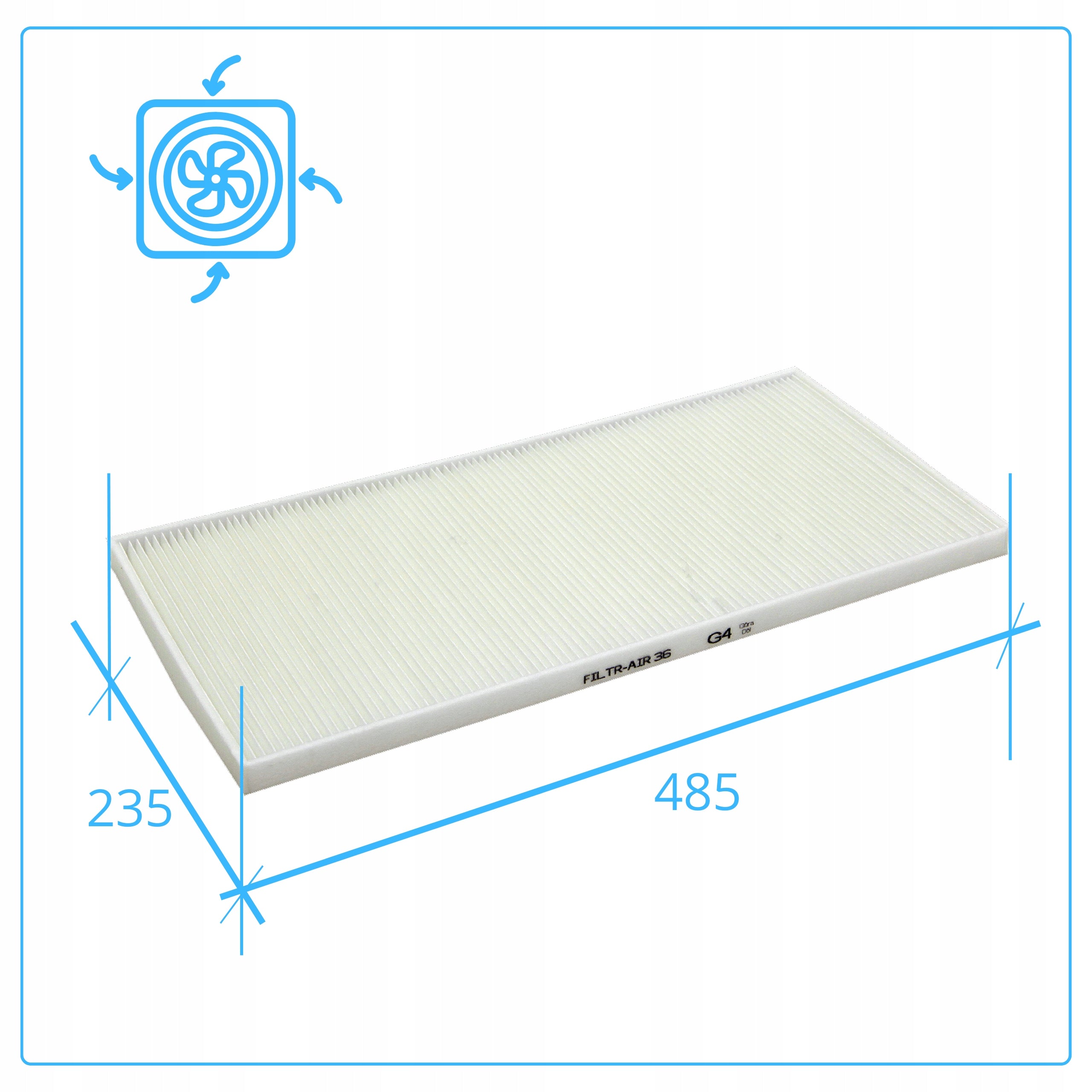Mistral Pro 450 G4 For Pro-Vent Mistral Pro 450 EC Set Packaging status original