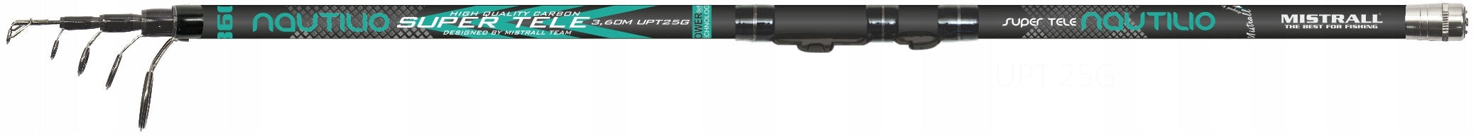 Mistrall fishing rod Nautilio super tele 420cm c.w 25g universal