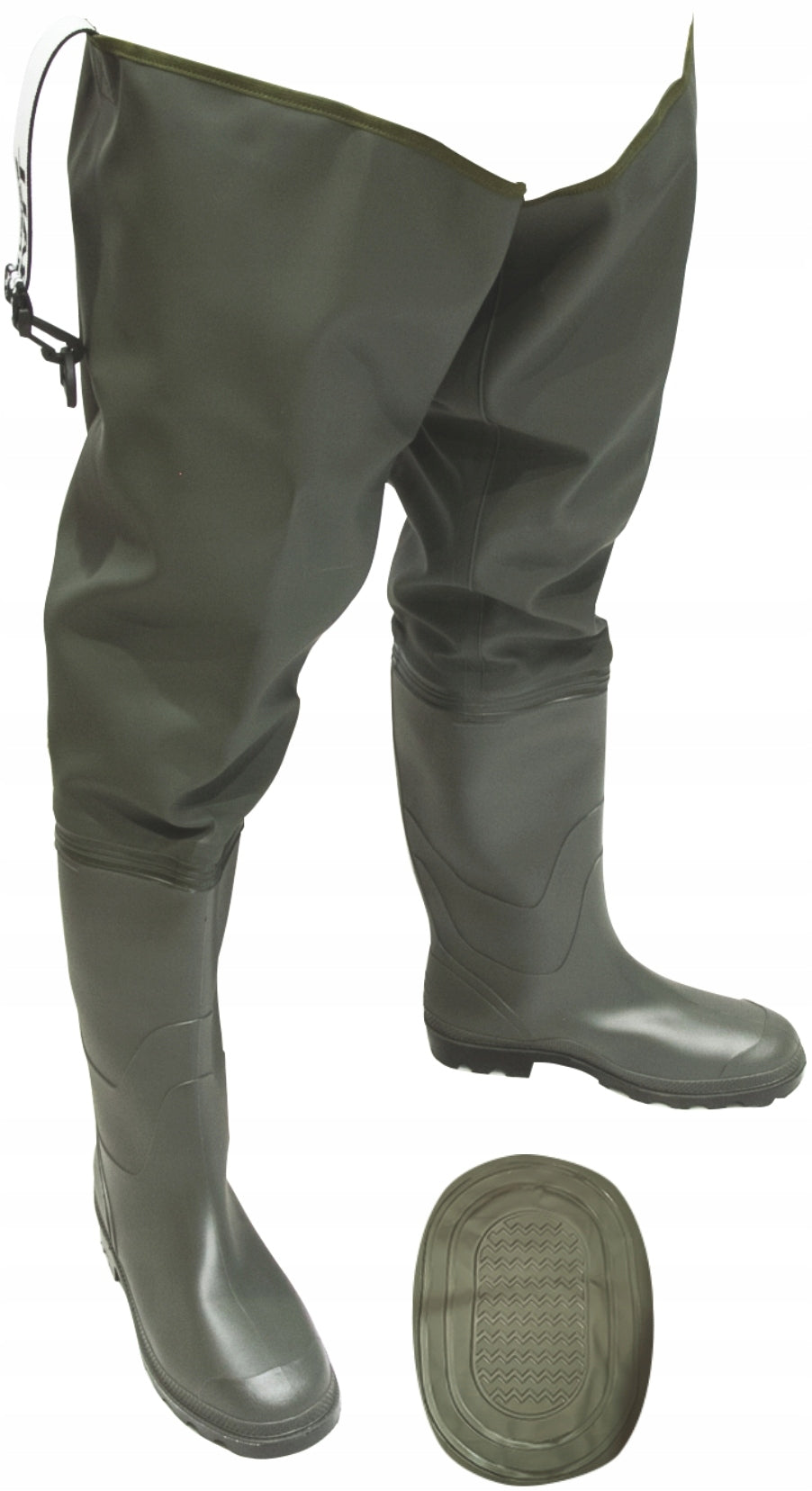 Mistrall fishing waders PVC wellies size 46 for wading freebie Brand Mistrall