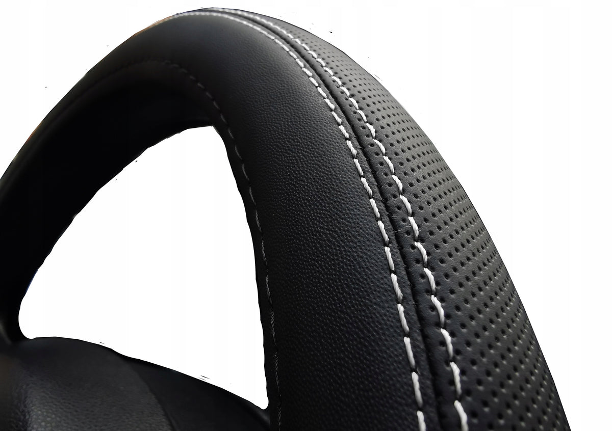 Mitsubishi ASX Colt Outlander Steering Wheel Cover Perforated Black X