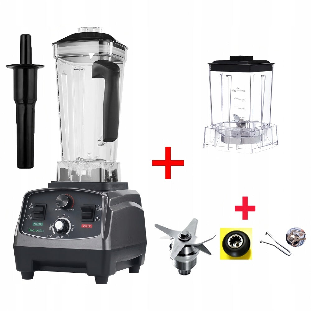 Mixer BioloMix T5200 Capacity 2000ml Six Steel Blades 2200W Packaging status original
