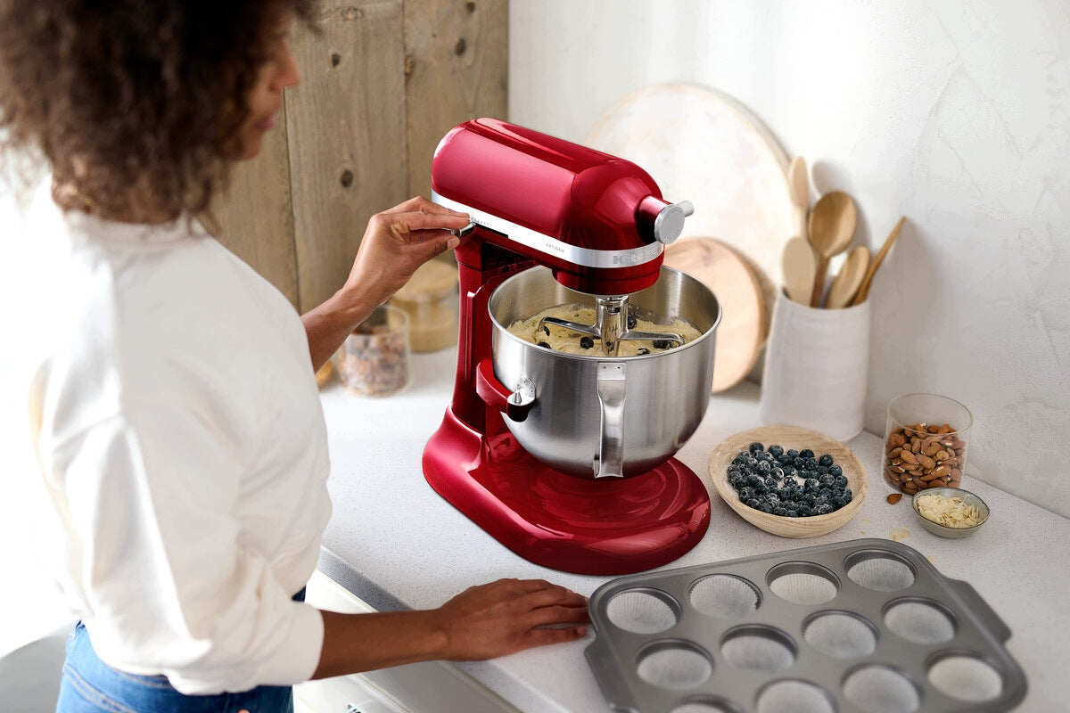 Mixer KitchenAid Artisan 6,6L 5KSM70SHXECA red caramel Packaging status original