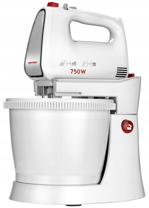 Mixer MPM MMR-22Z TURBO 750W 2 BOWLS WHITE Brand MPM