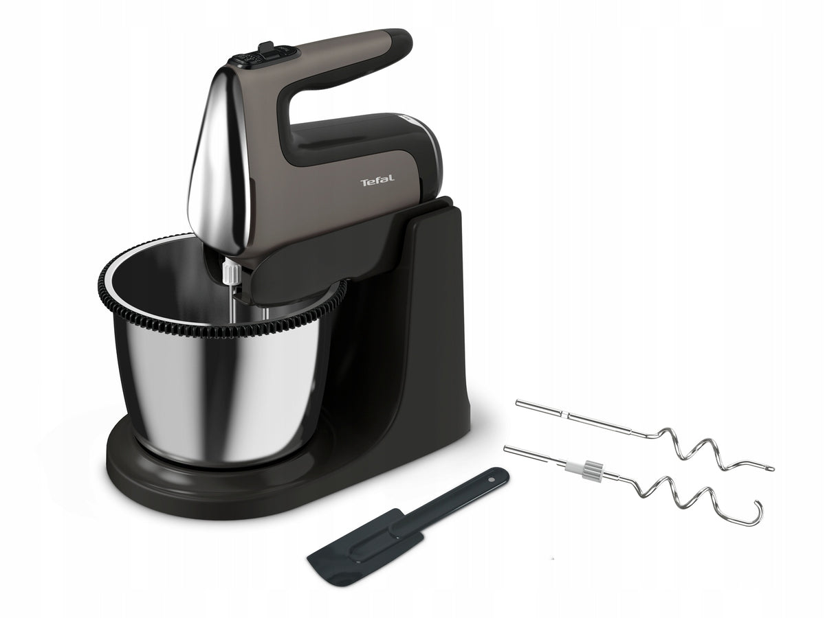Mixer TEFAL POWERMIX SILENCE HT664EE0 rotating bowl 850 W 2,5 l quiet