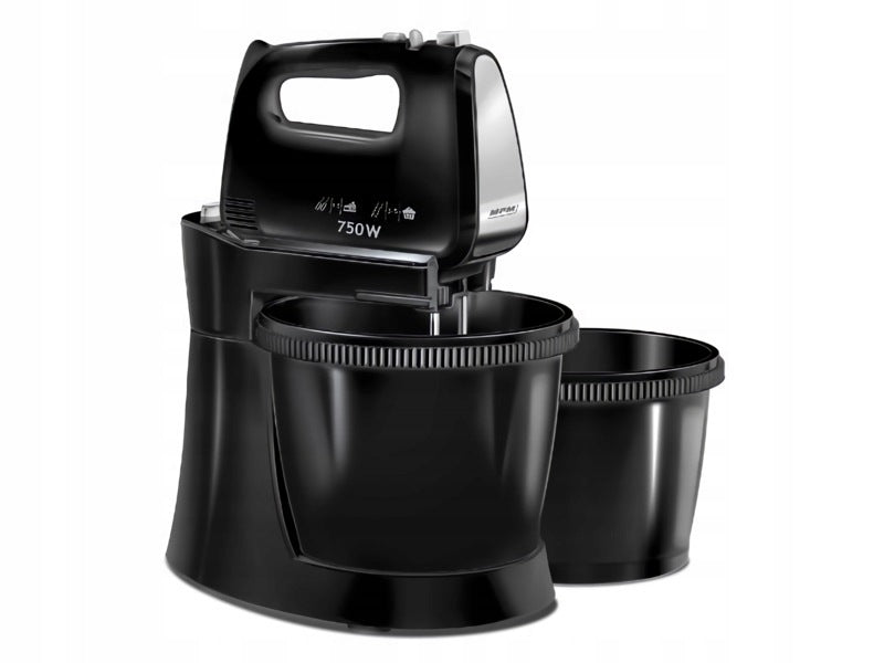 Mixer with bowl MPM MMR-22Z/C Black (2 bowls included) Dominant color black