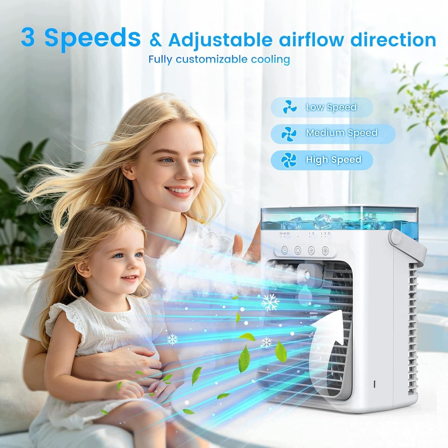 Mobile Air Conditioner Water Cooled Fan 4in1 Mobile USB TipTop Home Manufacturer code B0GTMCPBSB