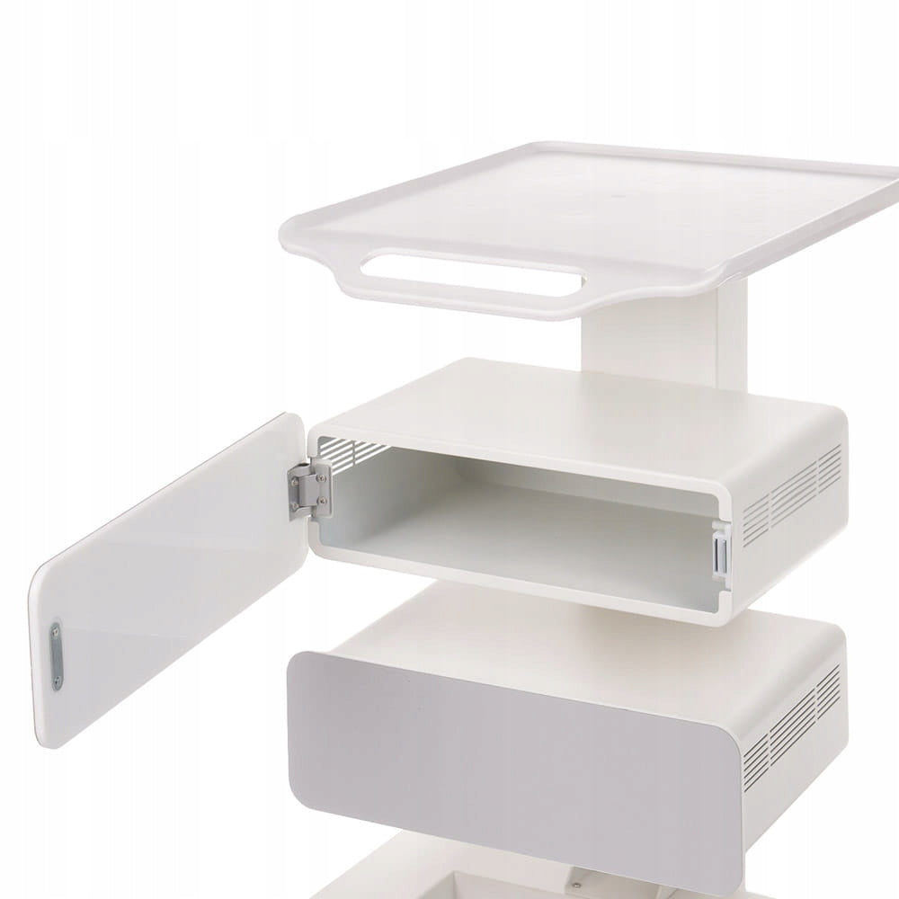 Mobile Cosmetic Cabinet BR-1889 for Device, Helper Trolley Assistant Brand Beauty System