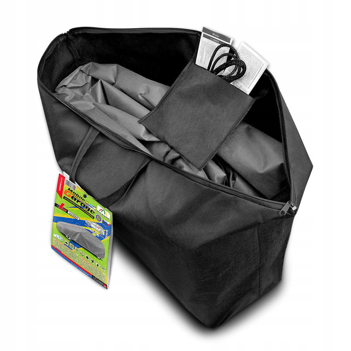 Mobile Garage 4 Layer Grey L Mini Van Cover + Bag Manufacturer Kegel-Błażusiak