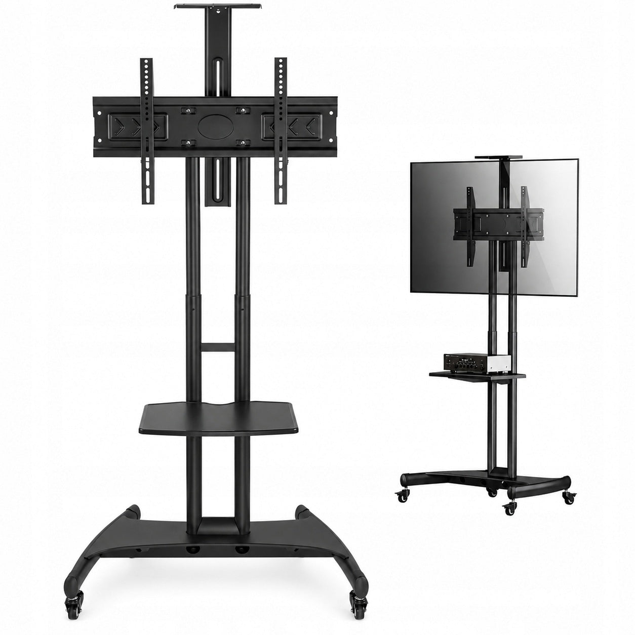 Mobile TV Stand on Wheels 32-70 Inch 45kg VESA 600x400 ART