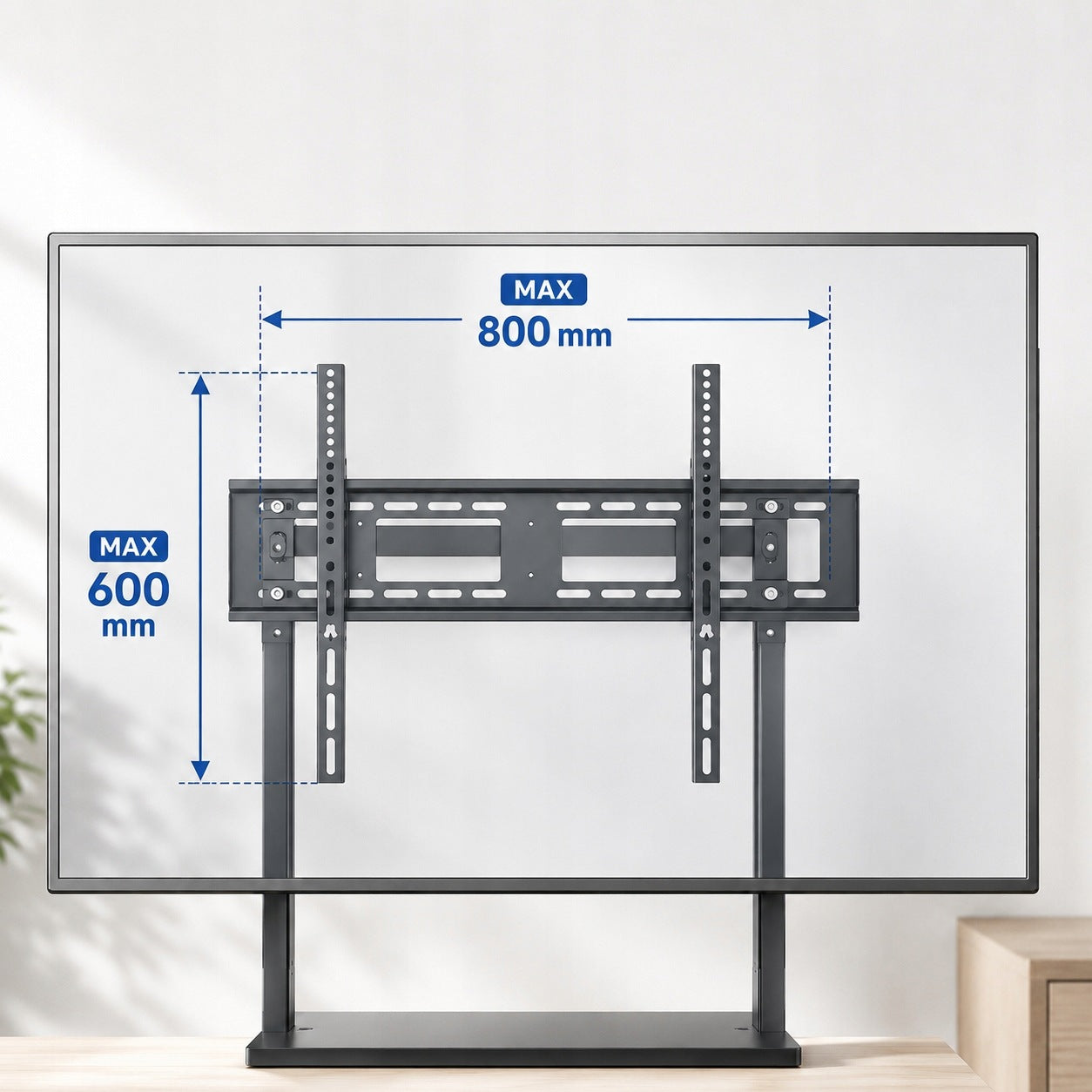Mobile TV Stand with Wheels for 37-100 inch TVs, 150kg, VESA 800x600 ART Manufacturer code STO S-13