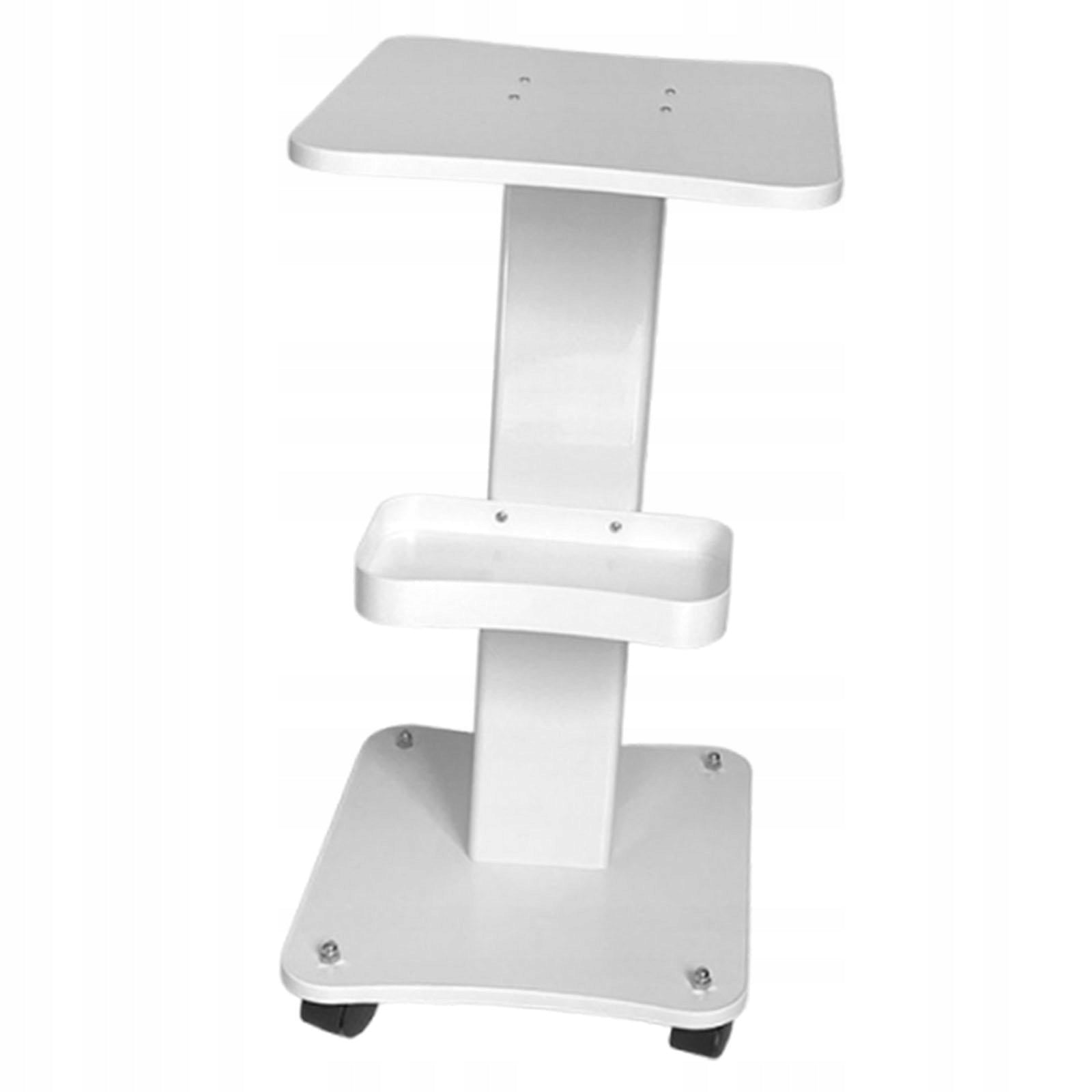 Mobile Utility Cart Salon Beauty Trolley Simple Assembly Sturdy Height 67cm Medical device no